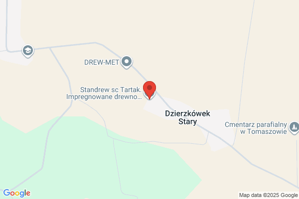 Standrew SC. Tartak. Tarcica, wiezby dachowe, deski