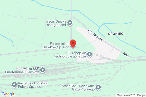 Centrala Zaopatrzenia Hutnictwa SA. Oddzial Euroterminal w Slawkowie
