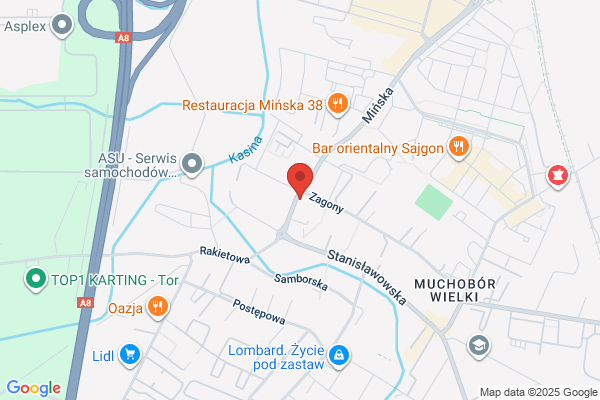 Mazur Kazimierz. Zaklad wulkanizacji, sprzedazy opon