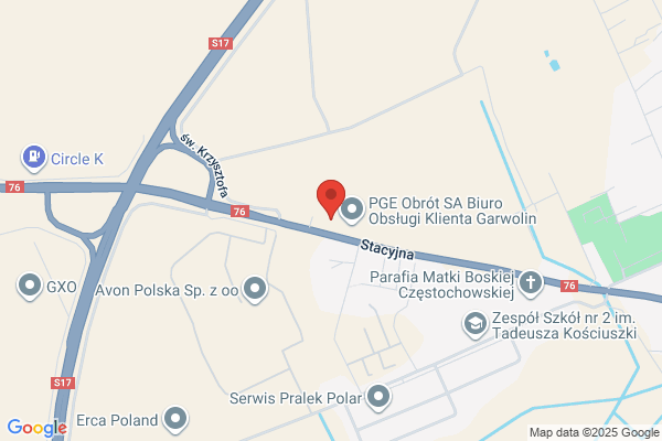 Zaklad Energetyczny Warszawa - Teren SA. Rejon Energetyczny Garwolin. Posterunek energetyczny