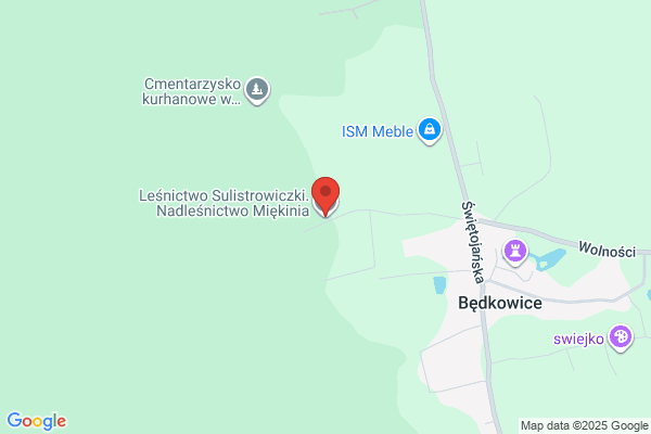 Lesnictwo Sulistrowiczki. Nadlesnictwo Miekinia
