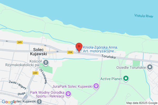 Kniola-Zgórska Anna. Art. motoryzacyjne, motocyklowe, rowerowe