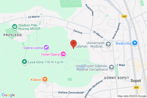 Widok. Baza turystyczna