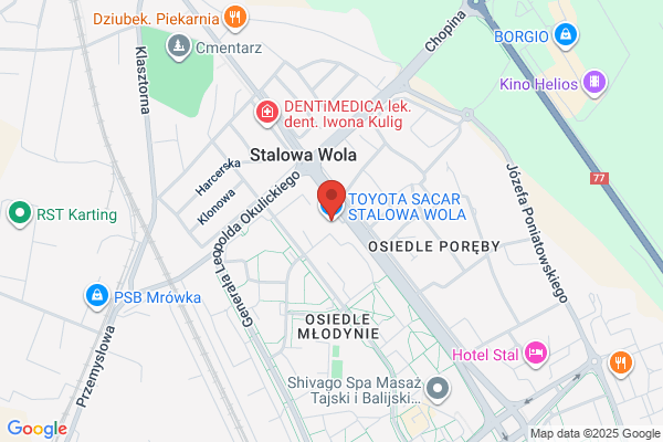 Toyota-Sacar. S.j. Autoryzowana stacja dealerska