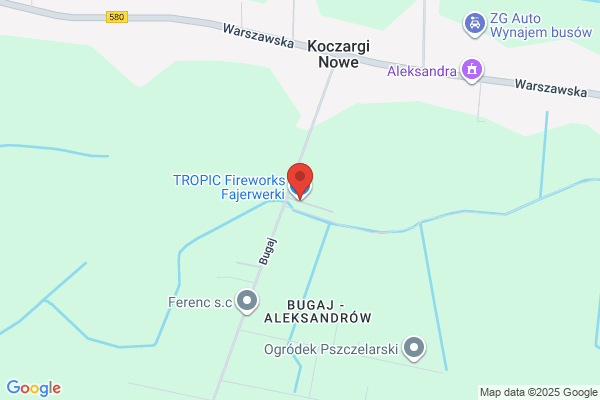 Tropic. Importer fajerwerków. Pokazy sztucznych ogni