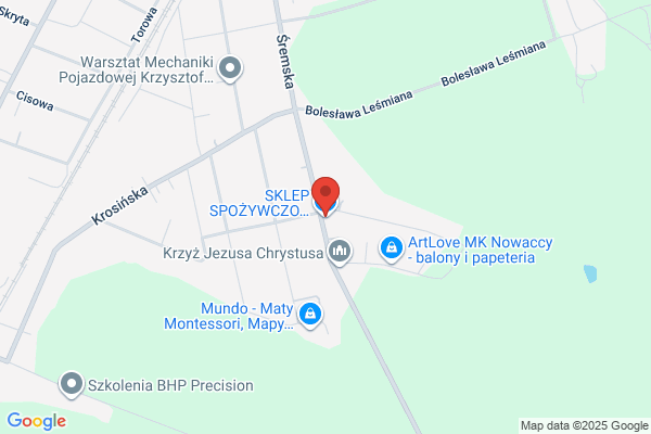 Bocian Andrzej. Sklep spozywczy
