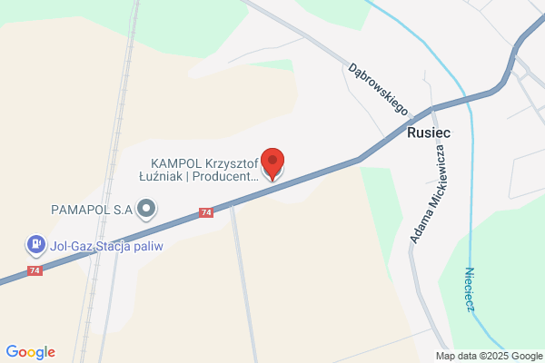 Kampol. Sprzedaz pasz i opalu. Kaminski K.