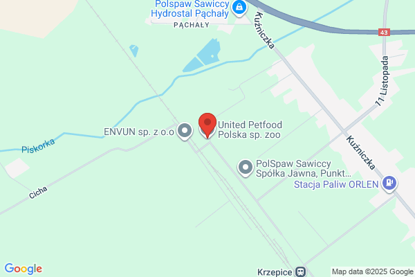 Cargill (Polska). Sp. z o.o. Wytwórnia pasz. Oddzial w Krzepicachinfolinia:
