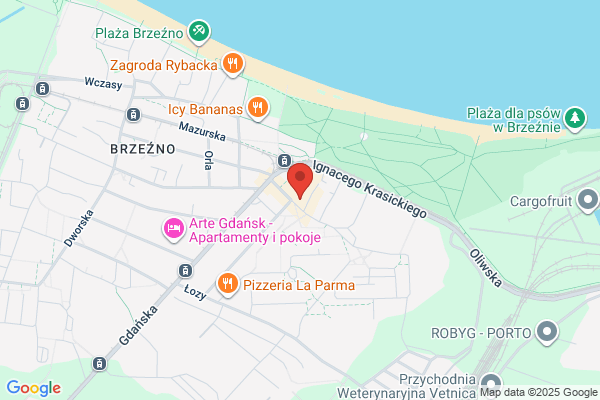 Promyk. Sklep odziezowy. Rózanska B.