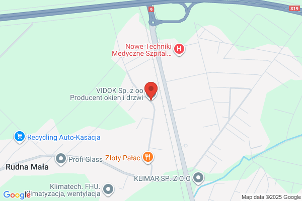 Vidok. S.j. PPHU. Firmowy salon sprzedazy. Filia