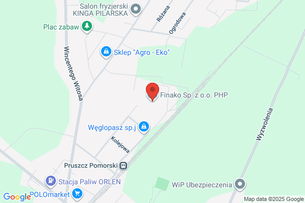 Finako. Sp. z o.o. PPH. Produkcja octu, musztardy, przetworów warzywnych