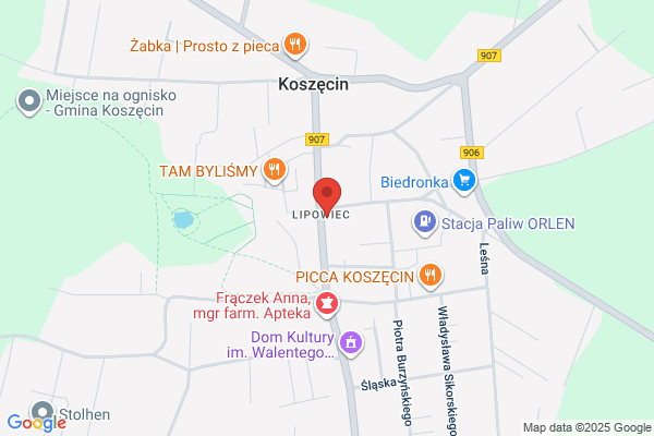 Lesnictwo Boronów. Nadlesnictwo Koszecin