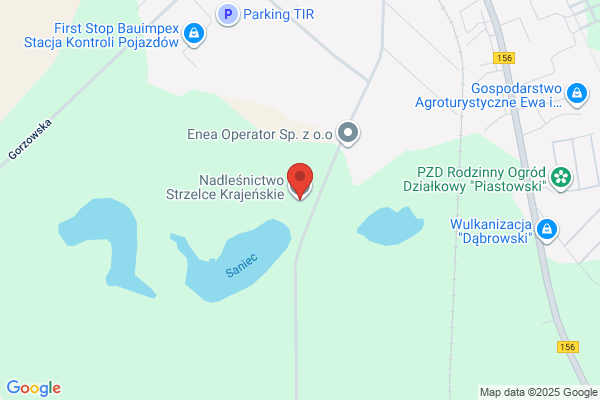 Lesnictwo Buszów. Nadlesnictwo Strzelce Krajenskie