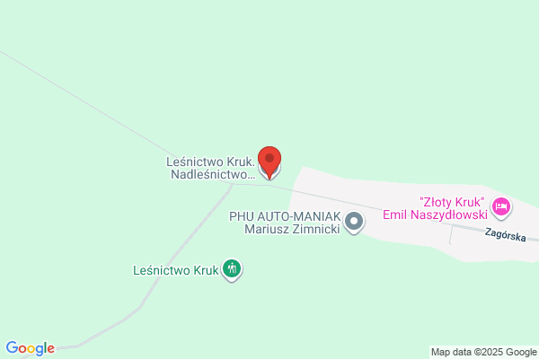 Lesnictwo Kruk. Nadlesnictwo Suchedniów