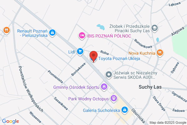 Toyota Ukleja. Autoryzowana stacja dealerska