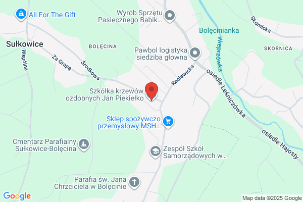 Piekielko Justyna i Jan. Szkólka drzew i krzewów