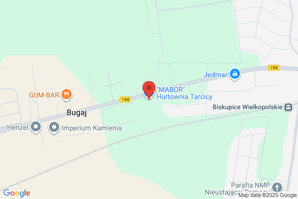 Mabor. S.j. Hurtownia tarcicy suchej