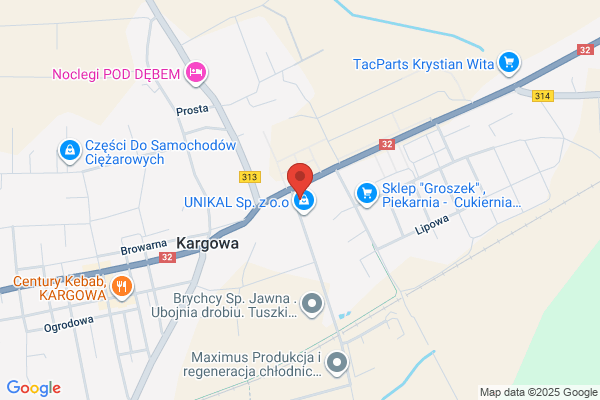 Glowacz Katarzyna. Sklep odziezowy