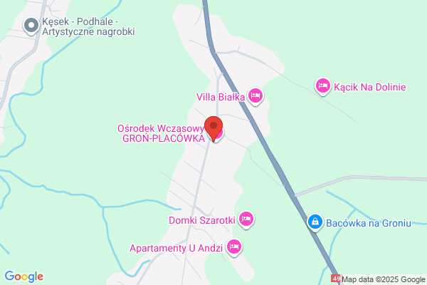 Gron-Placówka. Osrodek wczasowy, organizacja szkolen, zielone szkoly