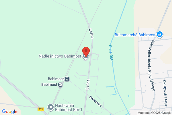 Lesniczówka Bolewiny. Nadlesnictwo Babimost