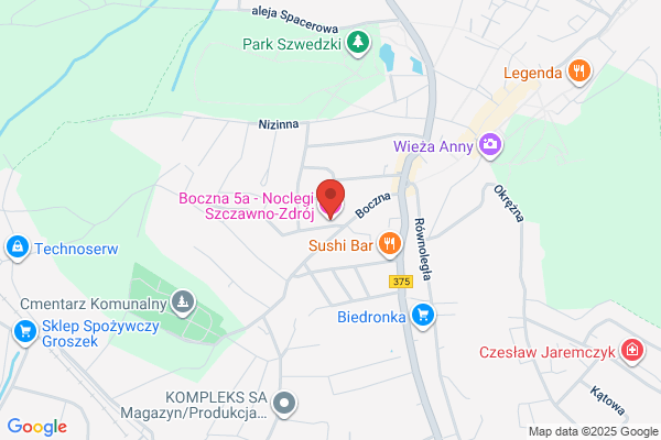 Pensjonat Boczna 5a - Szczawno-Zdrój