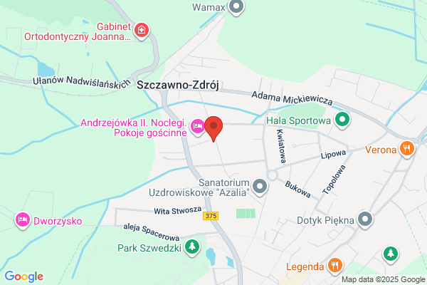 Borkusz Hanna. Wynajem pokojów