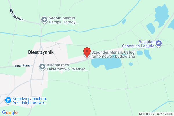 Szponder Marian. Uslugi stolarskie i remontowo - budowlane