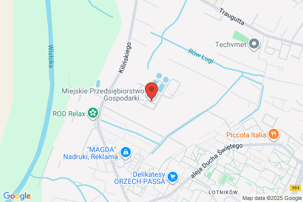 Miejskie Przedsiebiorstwo Gospodarki Komunalnej. Sp. z o.o. Oczyszczalnia scieków