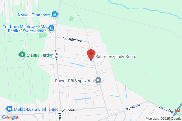 Beata. Salon fryzjerski. Janas B.