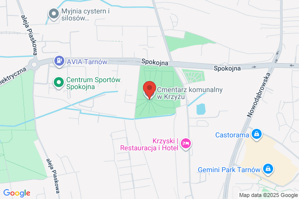 Krzyz. Cmentarz