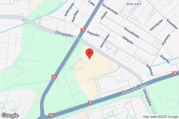 Bielawy. Centrum handlowe