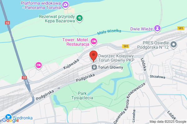 PKP. Stacja kolejowa Torun Glówny