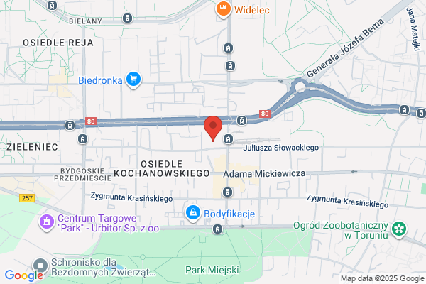 Gracja. Salon fryzjersko - kosmetyczny. Lewandowska B.