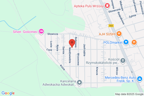Geos. Zaklad uslug geodezyjno - kartograficznych. Sawko S.