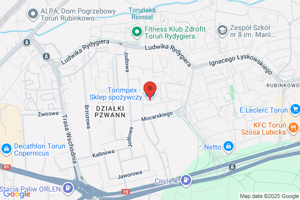 Feniks. Sklep spozywczy sieci Torimpex Trade
