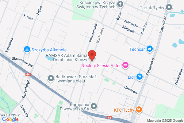 PAMSAR Adam Sarna Dorabianie Kluczy Tychy Wschodnia 48