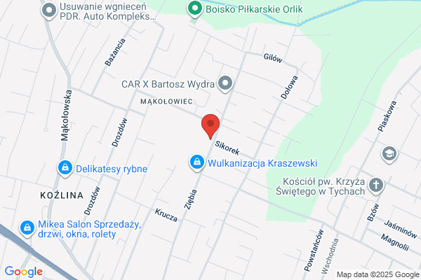 Bandrowska Bogumila, inz. Przedsiebiorstwo uslug geodezyjno - kartograficznych