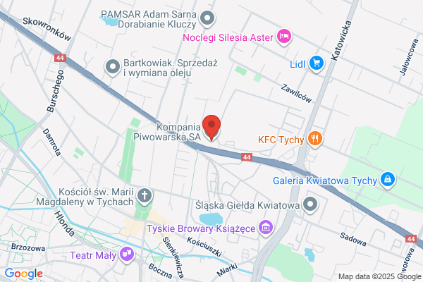 Tyskie Browary Ksiazece. Kompania Piwowarska SA