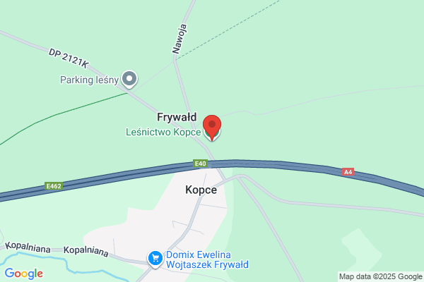Lesnictwo Kopce. Nadlesnictwo Krzeszowice