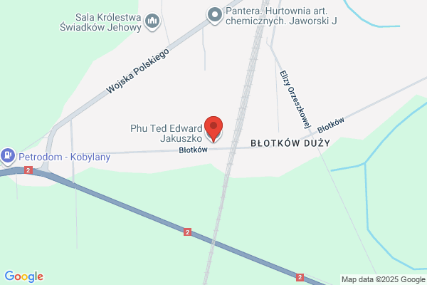 Ted. Spedycja, transport samochodowy i kolejowy. Jakuszko Edward