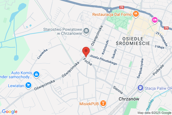Lesnictwo Siersza. Nadlesnictwo Chrzanów