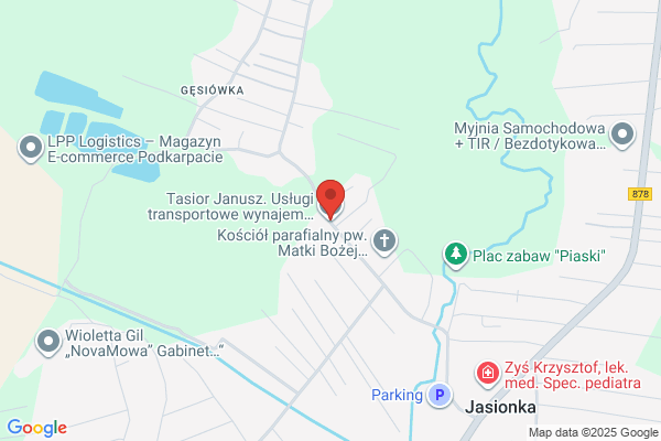 Tasior Janusz. Uslugi transportowe