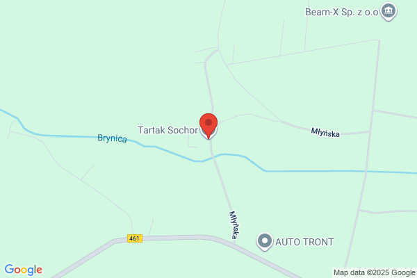 Sochor. Tartak. Drewno budowlane, tarcica sucha