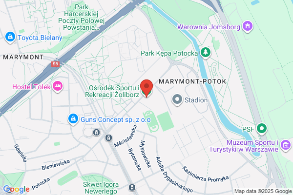 Osrodek Sportu i Rekreacji m. st. Warszawy w Dzielnicy Zoliborz