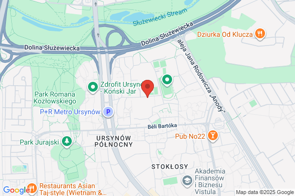 Koncertowa. Ursynowskie Centrum Sportu i Rekreacji. Plywalnia