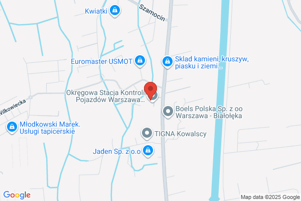Buszrem SA. Kostka brukowa. Sklad fabryczny nr. 1 Warszawa - Reguly