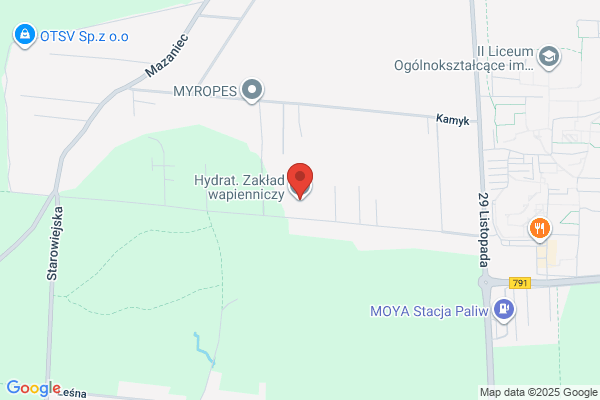 Hydrat-Trzuskawica. Producent wapna hydratyzowanego w Warszawie