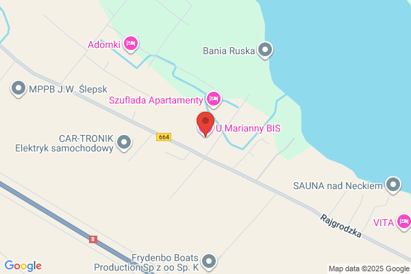 U Marianny. Pensjonat, pokoje goscinne. Klepacka M.G.