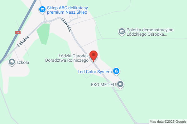 Lódzki Osrodek Doradztwa Rolniczego w Bratoszewicach. Punkt