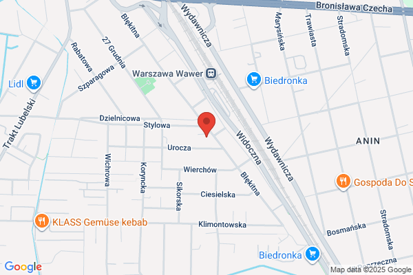 Mrowinska Maria. Uslugi geodezyjno - kartograficzne